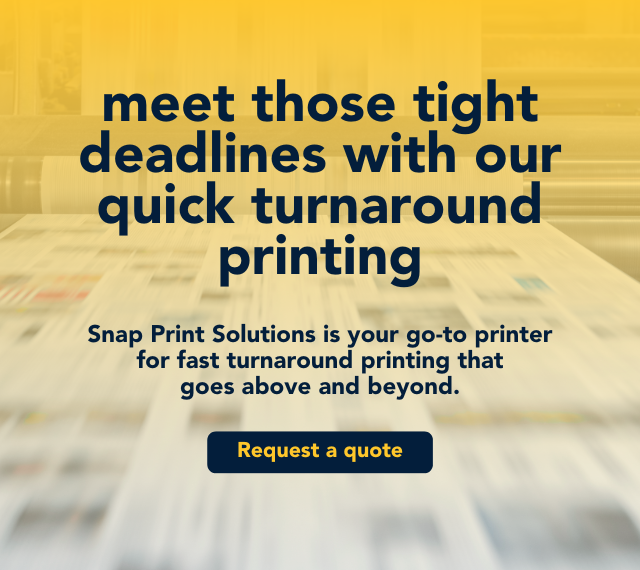 Quick Turnaround Printing